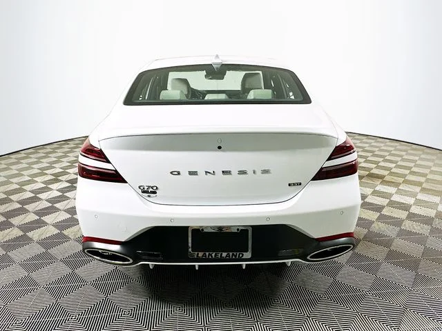 New 2025 White Genesis 3.3T Sport Advanced image 5