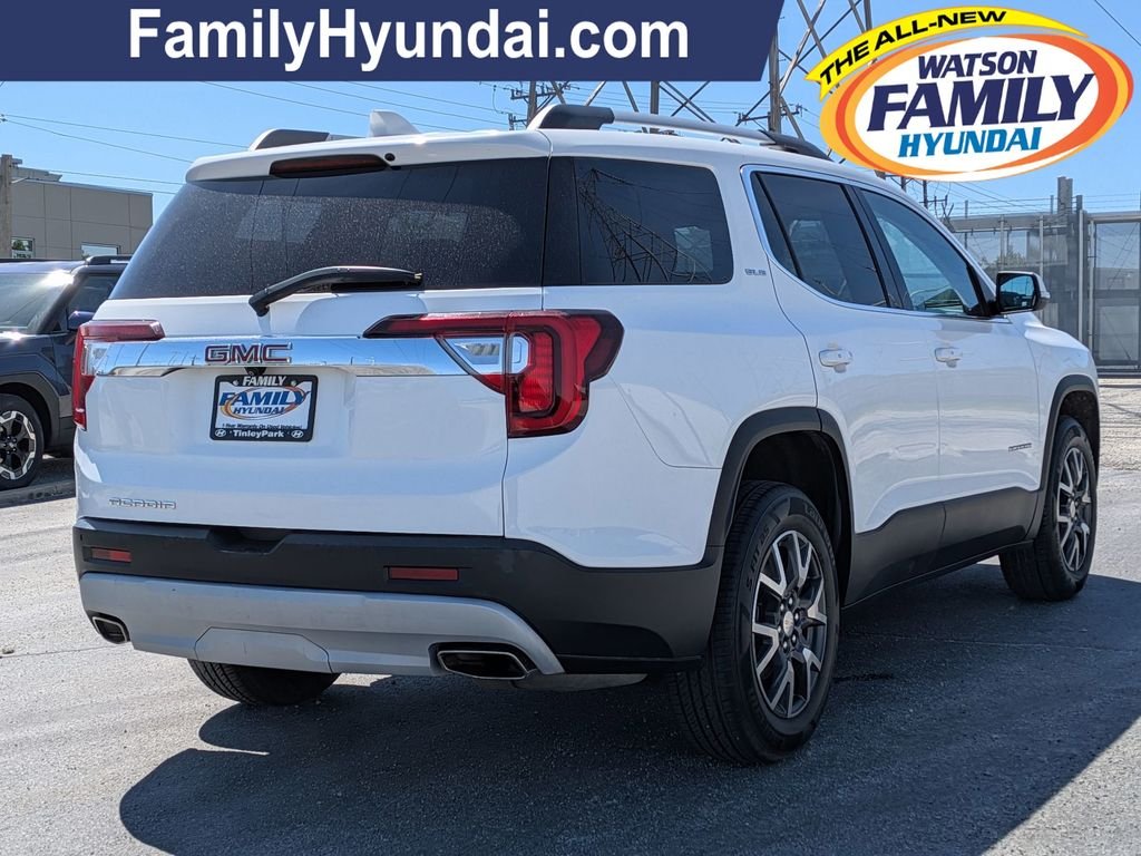 Used 2021 White GMC SLE image 3