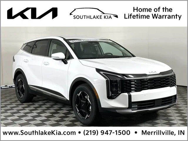 New 2026 Glacial White Pearl Kia EX image 1