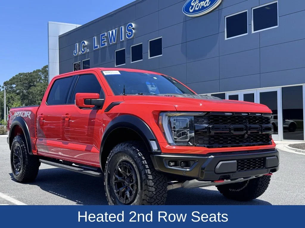 Certified Used 2023 Orange Metallic Ford Raptor image 2