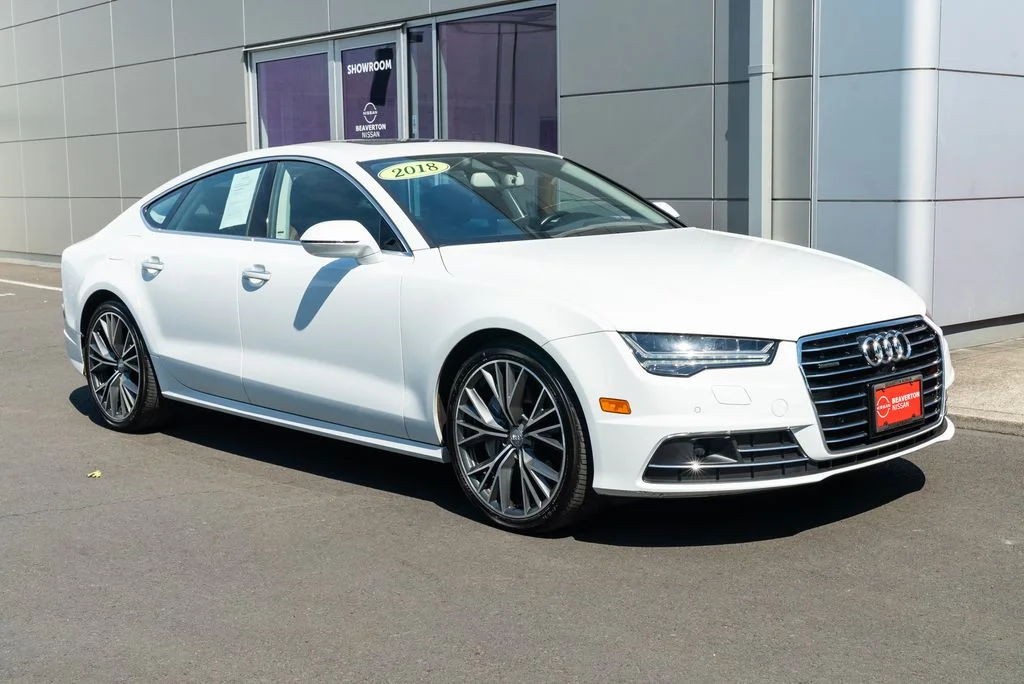 Used 2018 White Audi 3.0T Prestige image 1