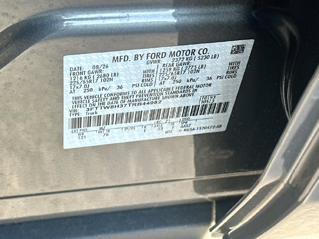 New 2026 Carbonized Gray Metallic Ford XLT image 62