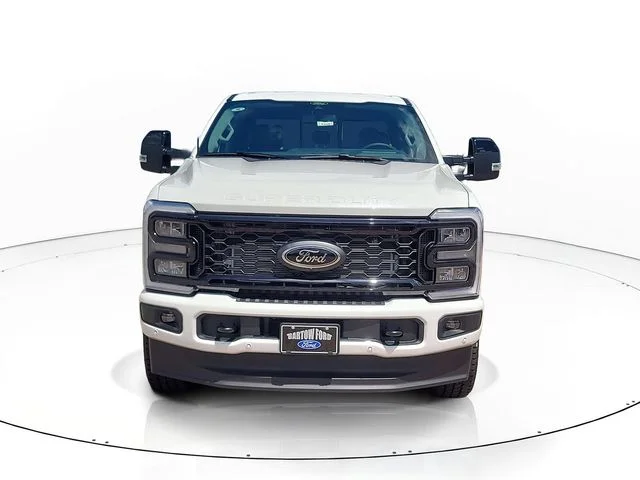 New 2026 White Metallic Ford Lariat image 2