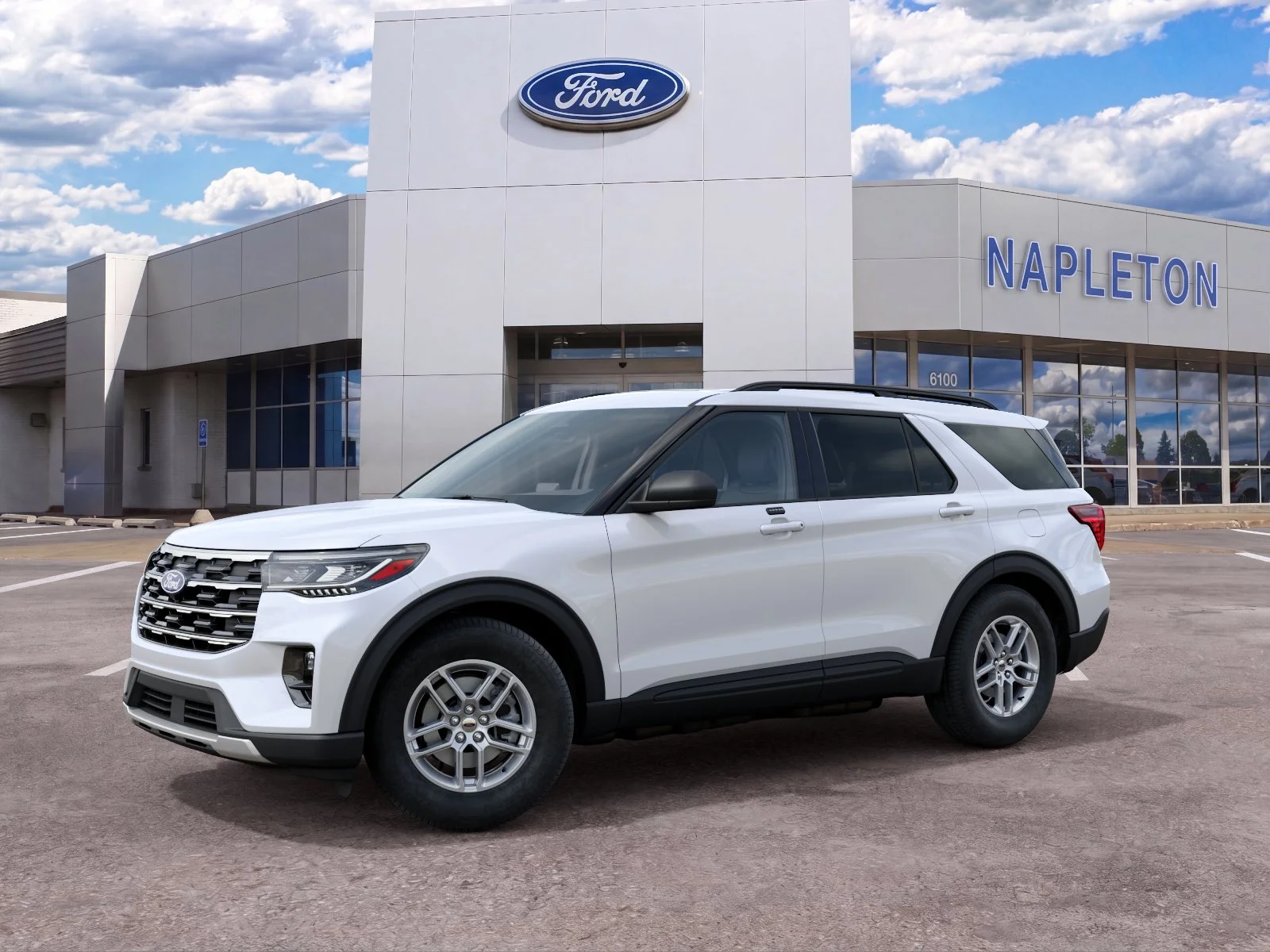 New 2027 Star White Metallic Tri-Coat Ford Active image 1