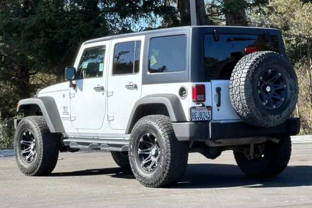 Used 2016 White Jeep Unlimited Sport image 6