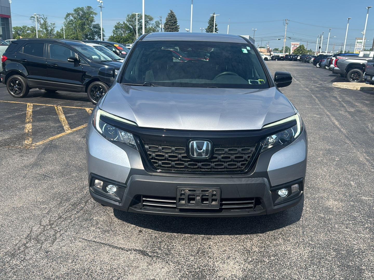 Used 2019 Lunar Silver Metallic Honda Sport image 2