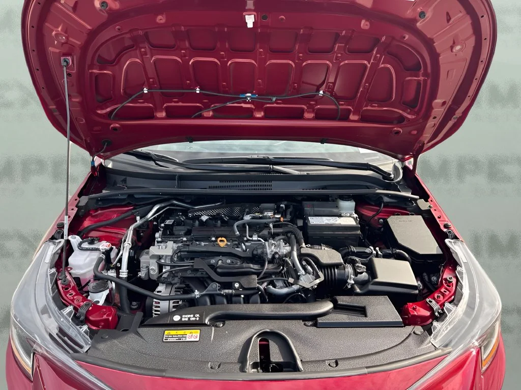 Used 2025 Red Toyota LE image 27