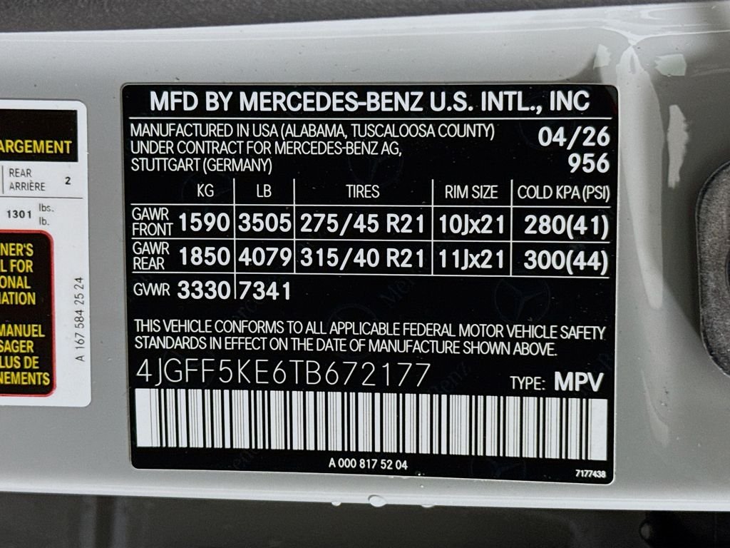 New 2026 MANUFAKTUR Alpine Grey Mercedes-Benz GLS 450 image 36