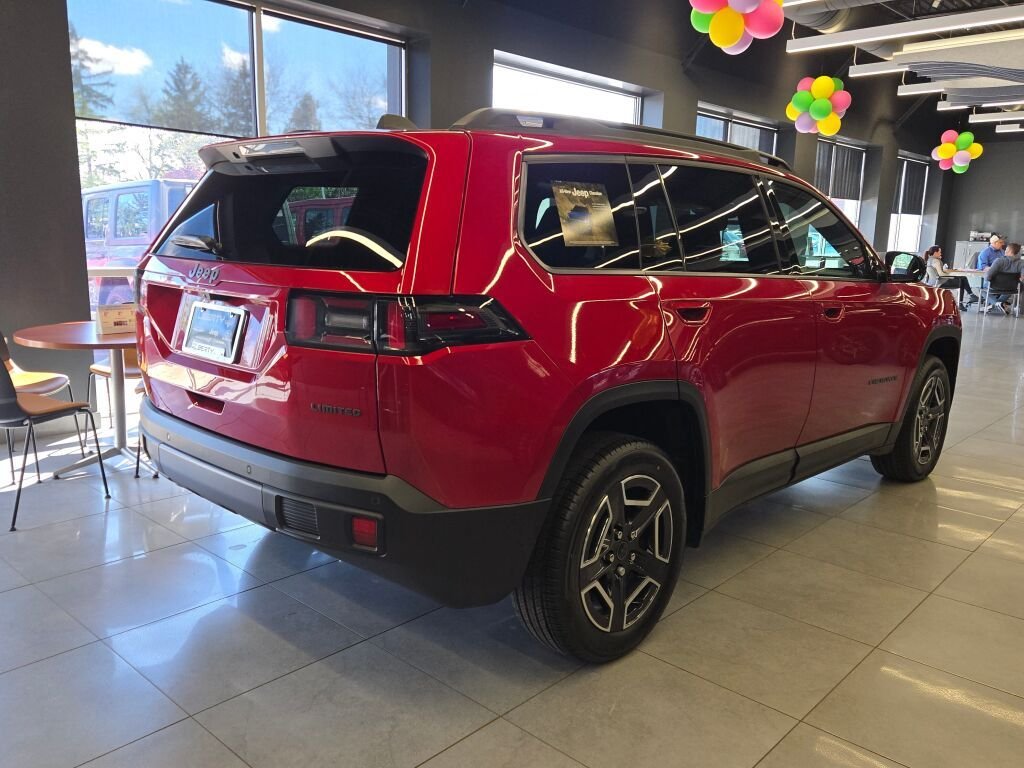 New 2026 Red Hot Pearl-Coat Exterior Paint Jeep Limited image 11