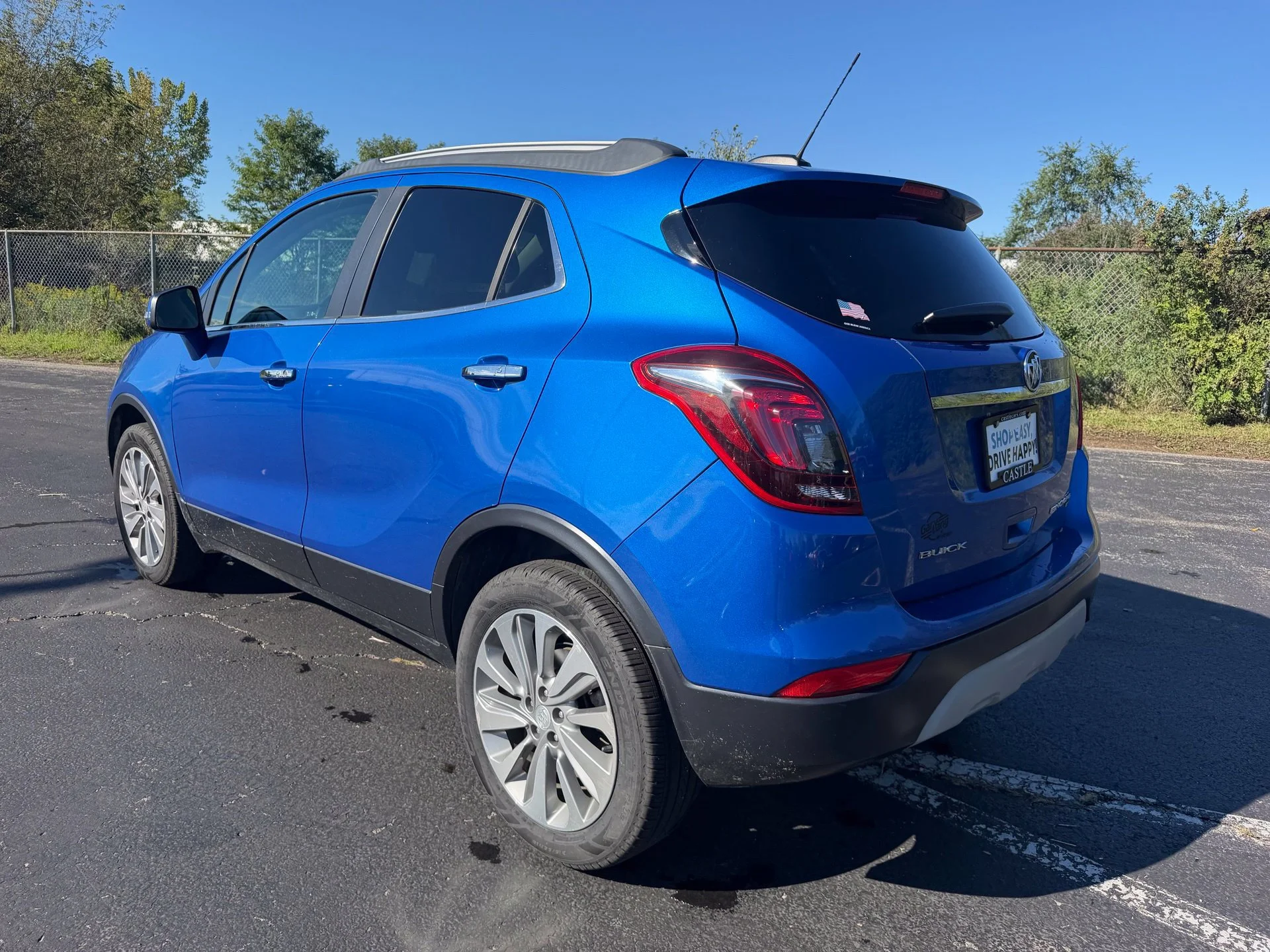 Used 2018 Includes (CM5) Black Carbon Metallic lower exterior accent color, Paint code W700S.) Buick Preferred image 8