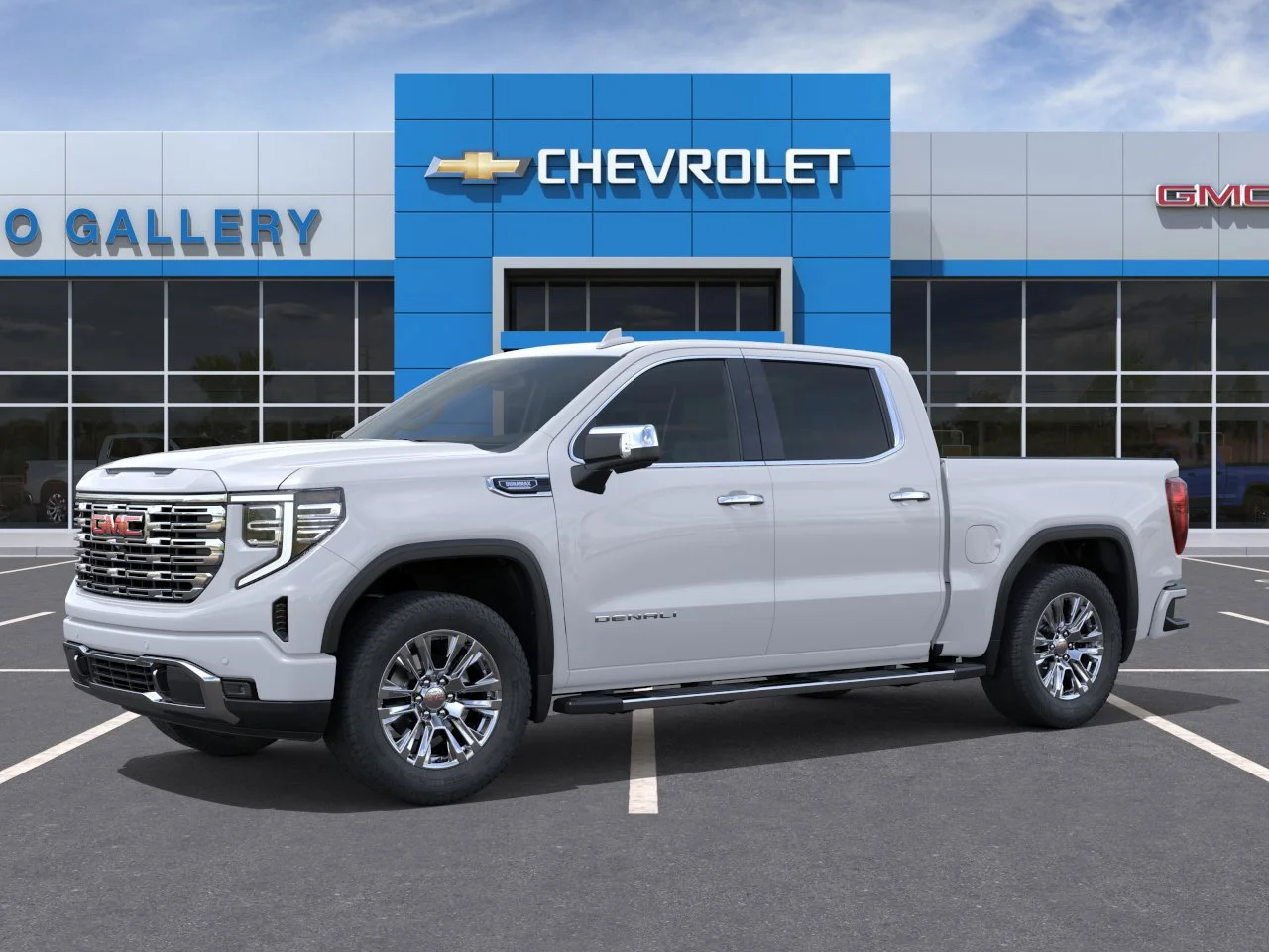 New 2026 Glacier White Tricoat GMC Denali image 2