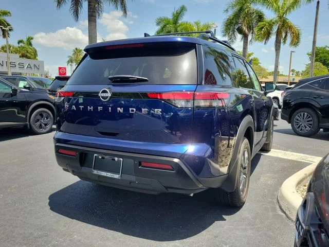 New 2026 Deep Ocean Blue Pearl Nissan SV image 4