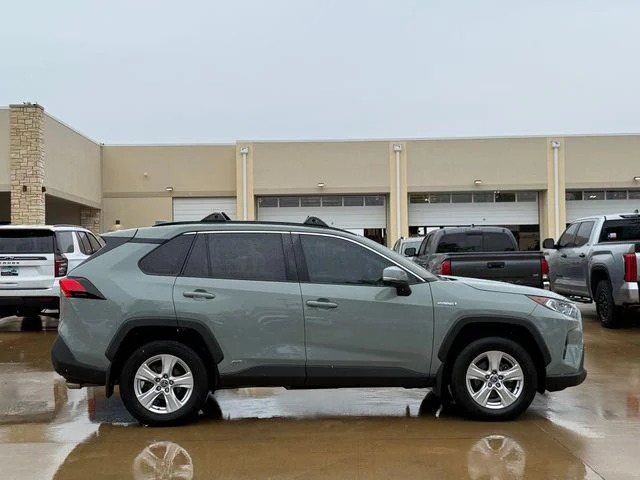 Certified Used 2021 LUNAR ROCK Toyota Hybrid XLE image 6