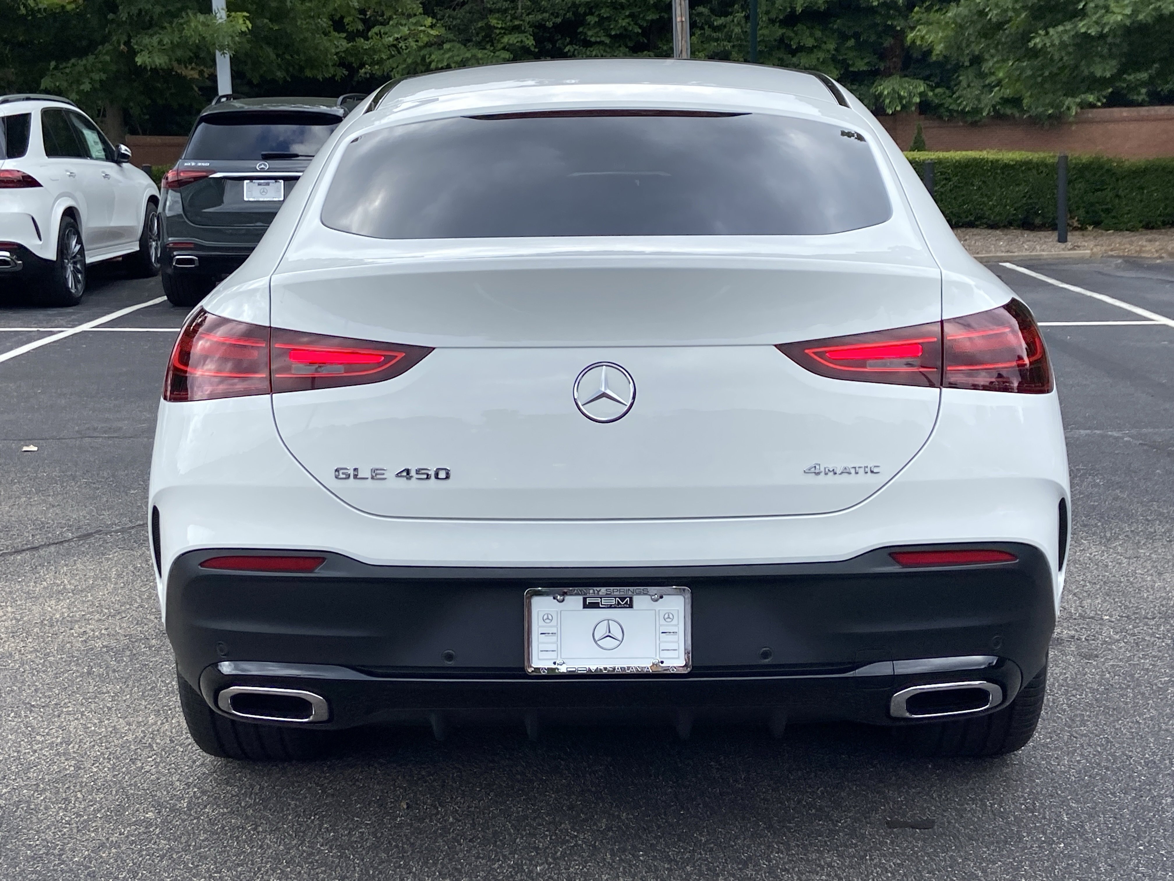 New 2026 Polar White Mercedes-Benz GLE 450 4MATIC® Coupe image 8