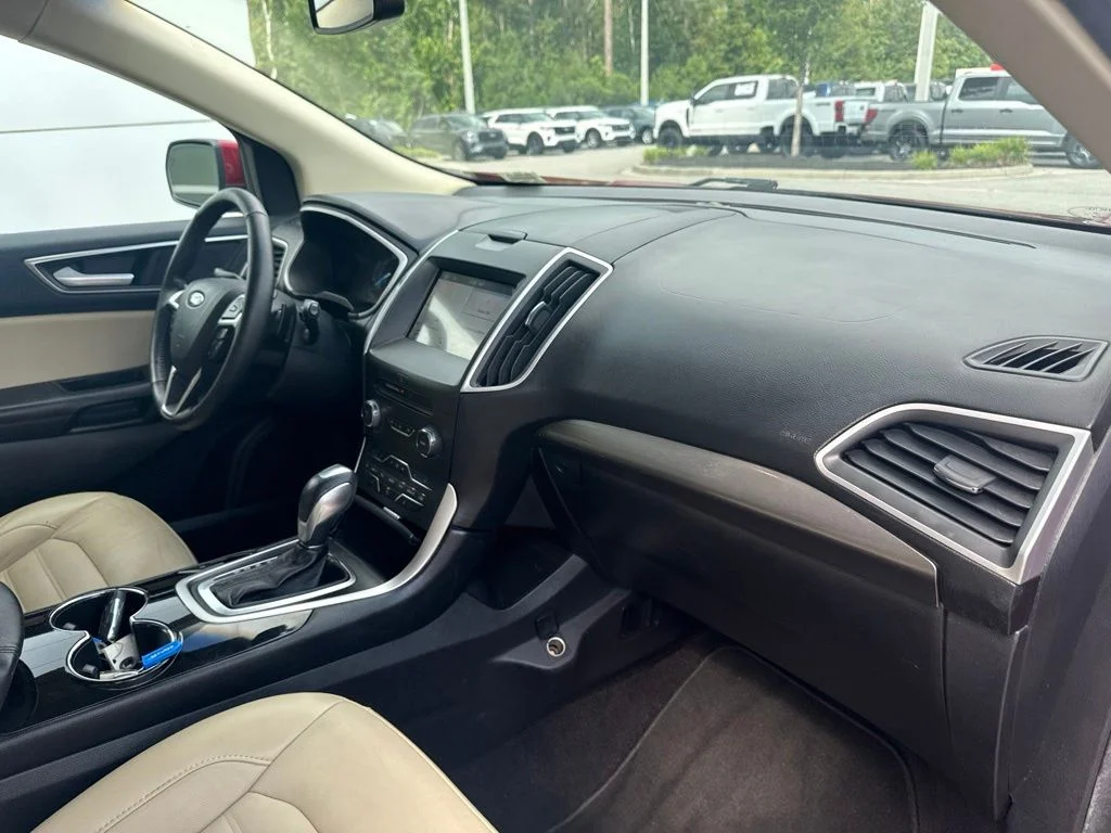 Used 2016 Ruby Red Metallic Tinted Clearcoat Ford SEL image 34