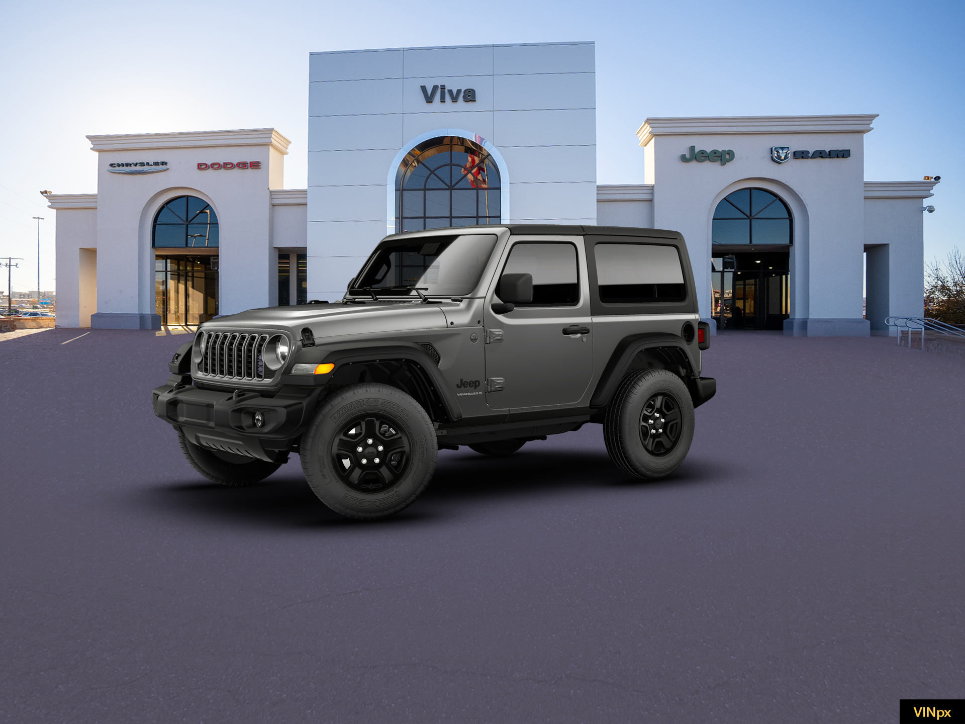 New 2026 Granite Crystal Metallic Clear-Coat Exterior Paint Jeep Sport image 2
