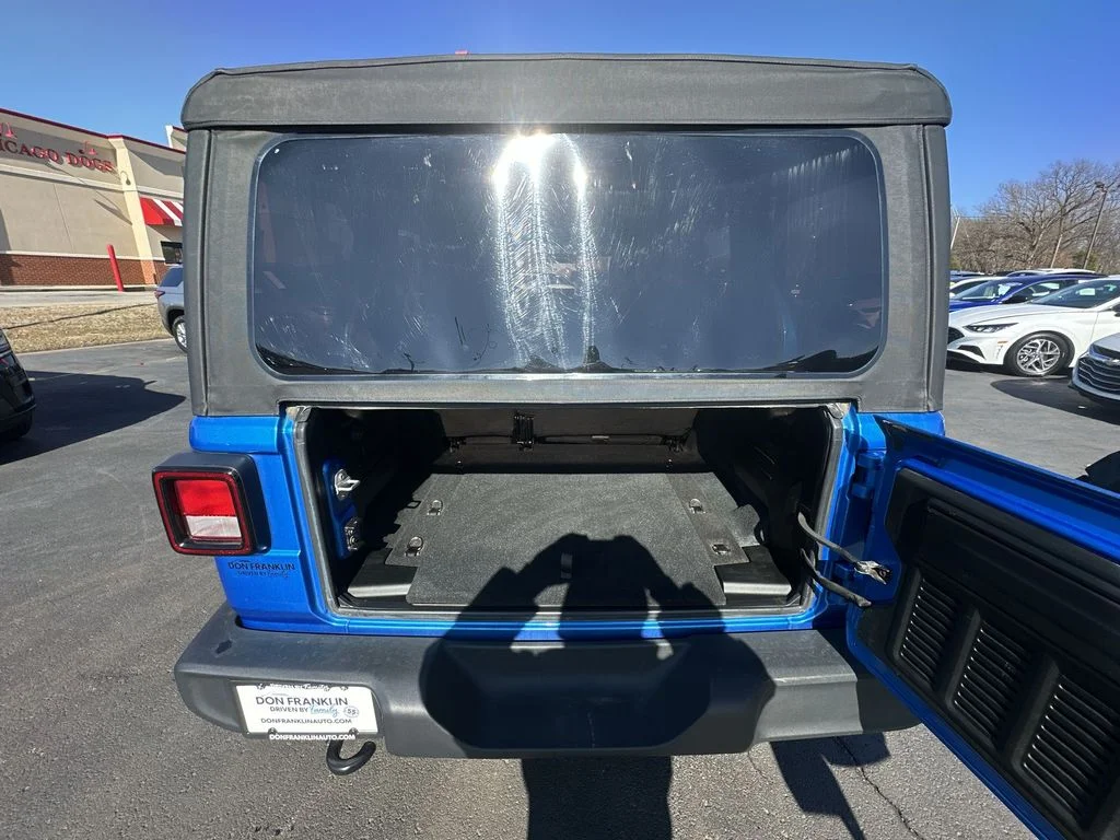 Used 2022 Blue Jeep Unlimited Willys image 23