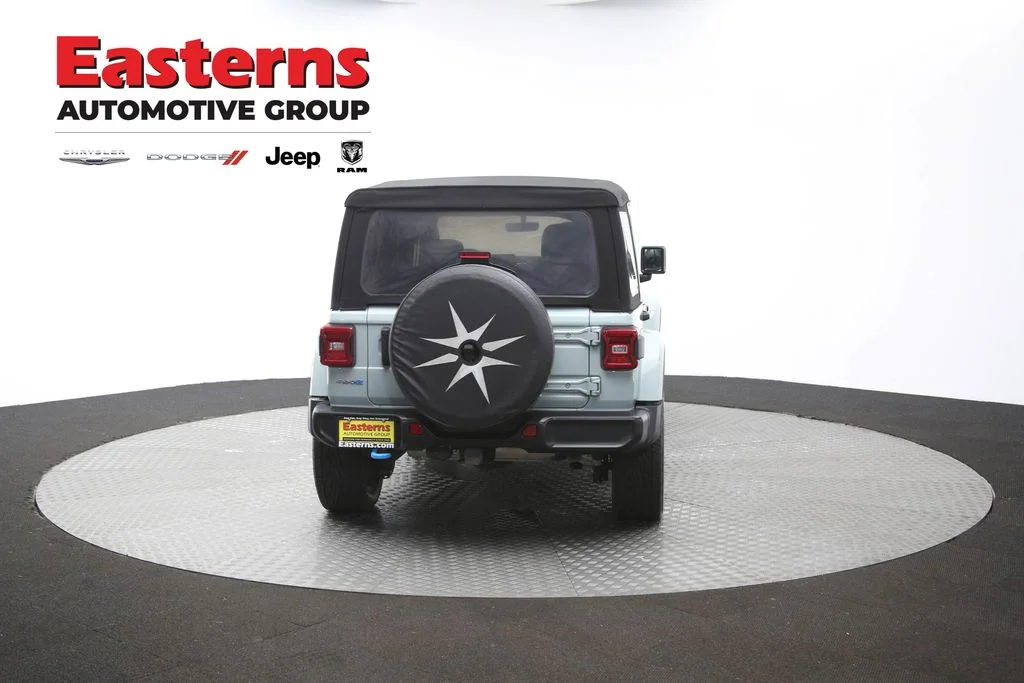 Used 2023 Gray Jeep Sahara 4xe image 36