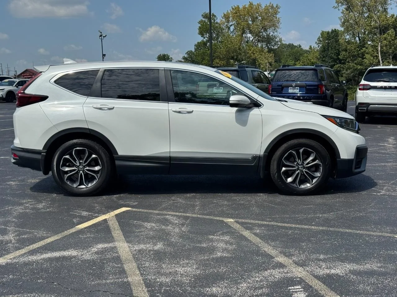 Used 2022 WHITE Honda EX image 3