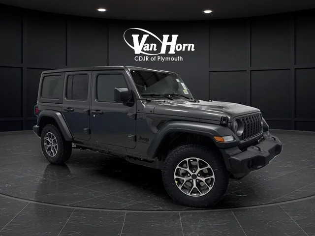 New 2026 Granite Crystal Metallic Clear-Coat Exterior Paint Jeep Sport S image 39