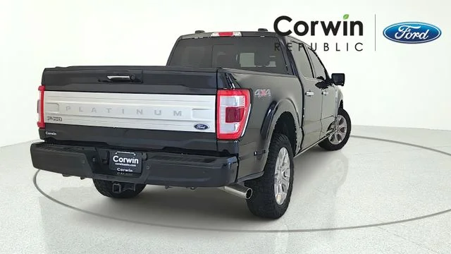Used 2023 Black Metallic Ford Platinum image 5