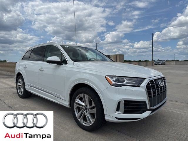 Used 2021 White Audi Premium Plus image 1