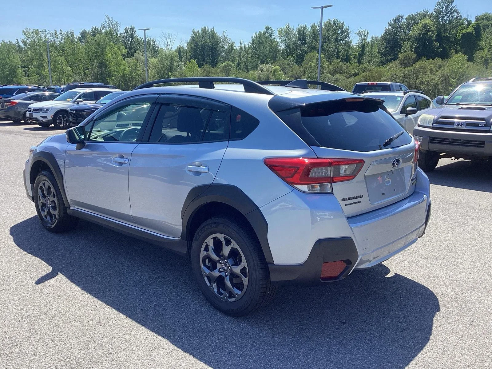 Used 2022 Ice Silver Metallic Subaru Sport image 5