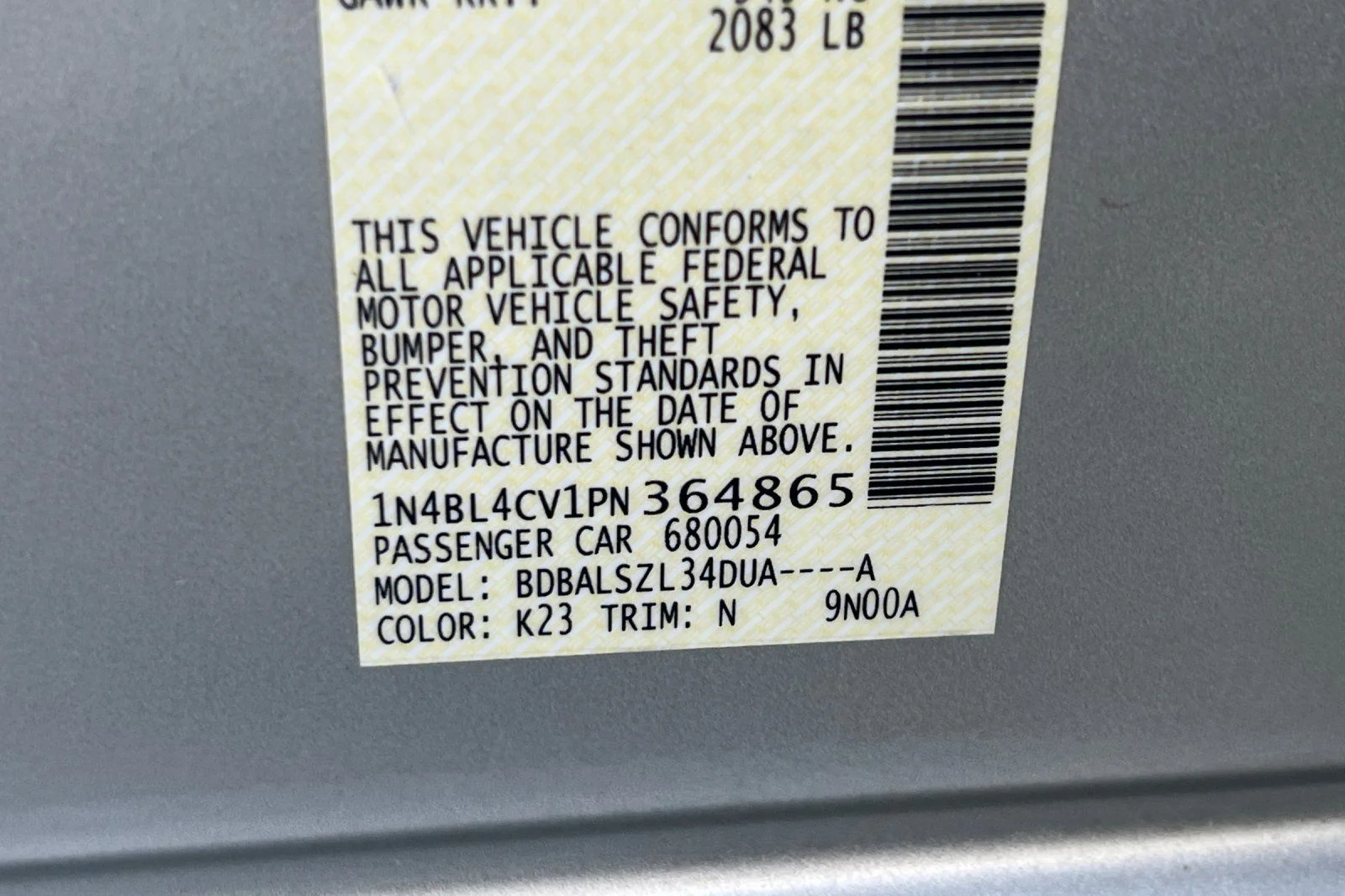 Used 2023 Silver Nissan 2.5 SR image 27