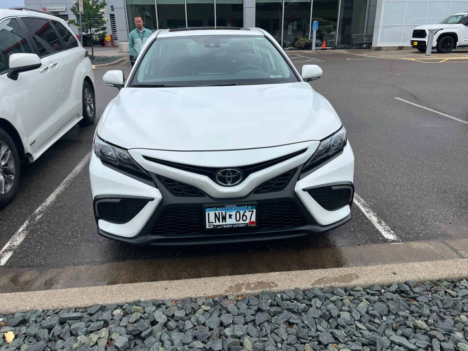 Used 2024 Ice Cap Toyota SE image 2