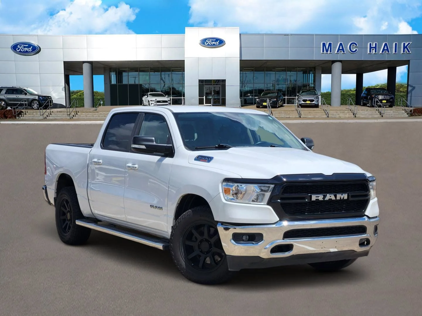 Used 2020 White Ram Big Horn/Lone Star image 1