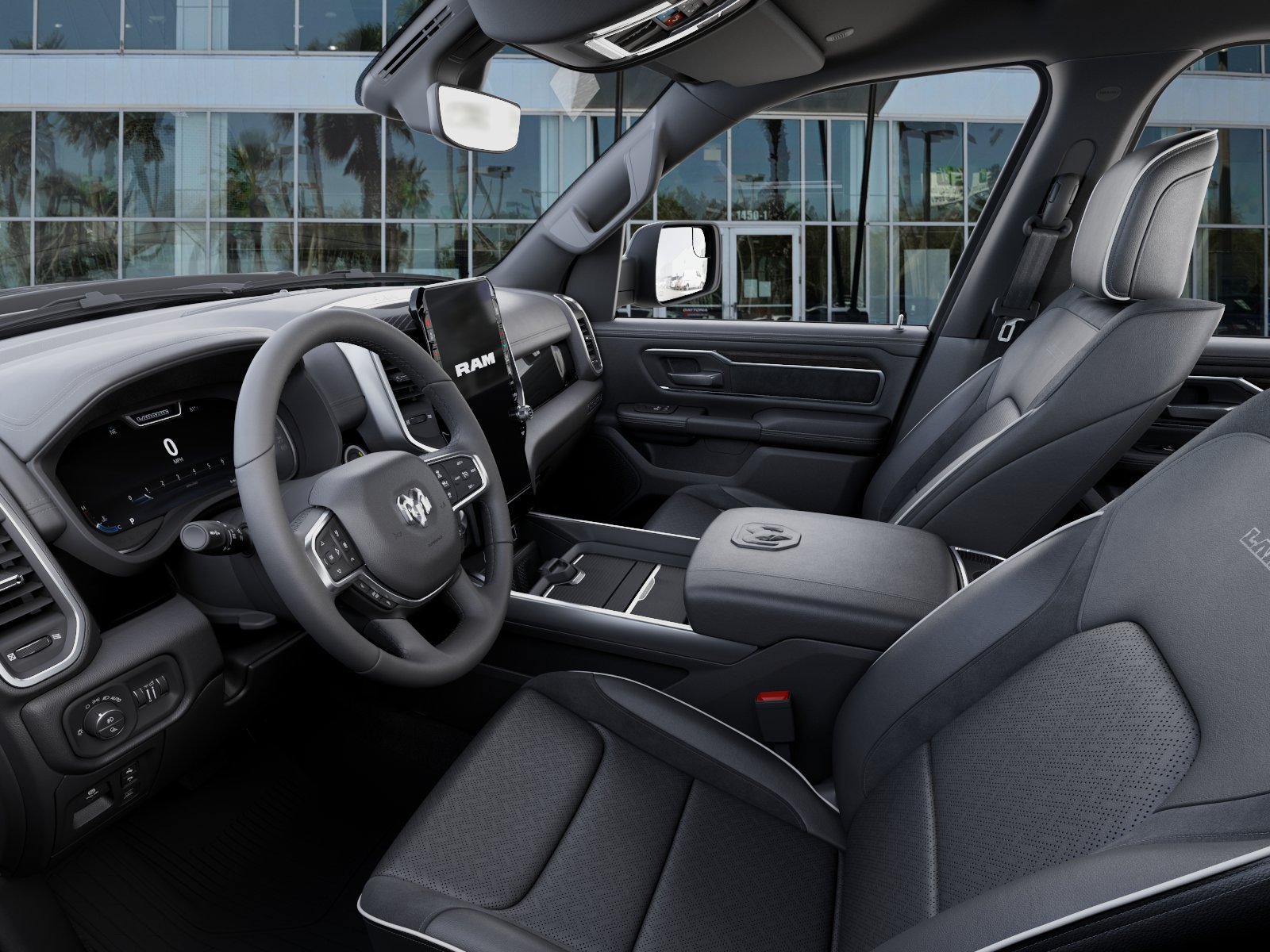 New 2026 Ivory White Tri-Coat Pearlcoat RAM Laramie image 48