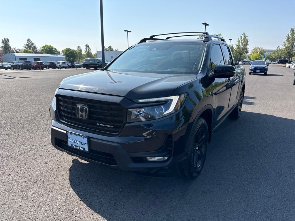 Used 2022 Crystal Black Pearl Honda Black Edition image 2