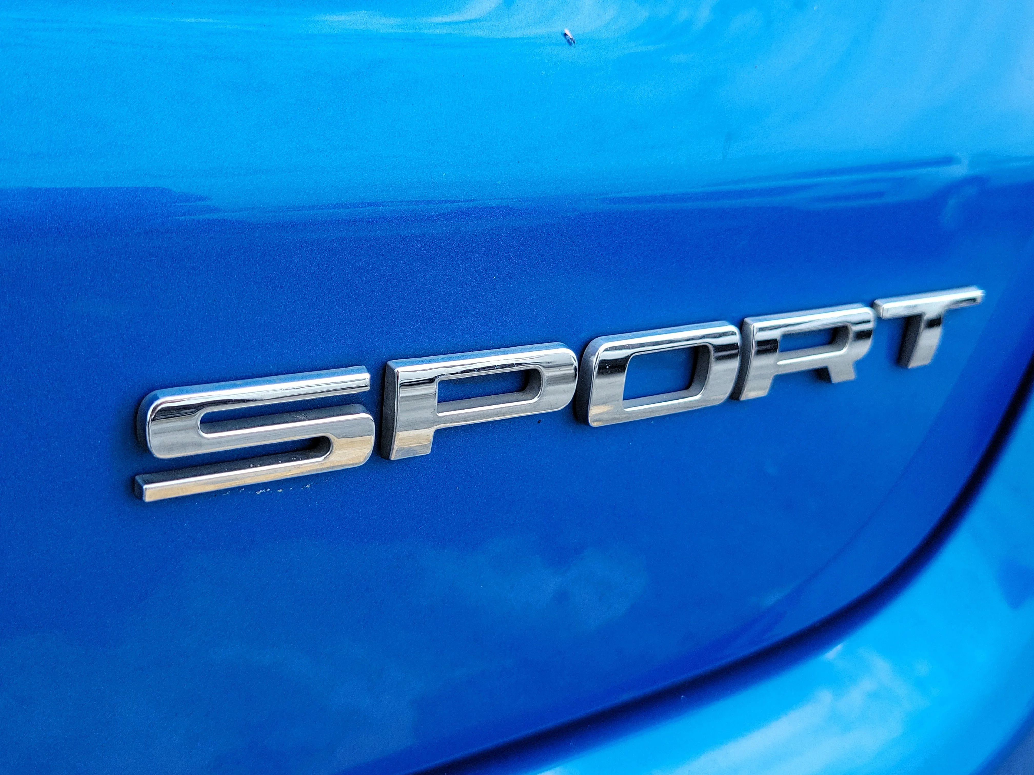 Used 2021 Laser Blue Pearlcoat Jeep Sport image 8
