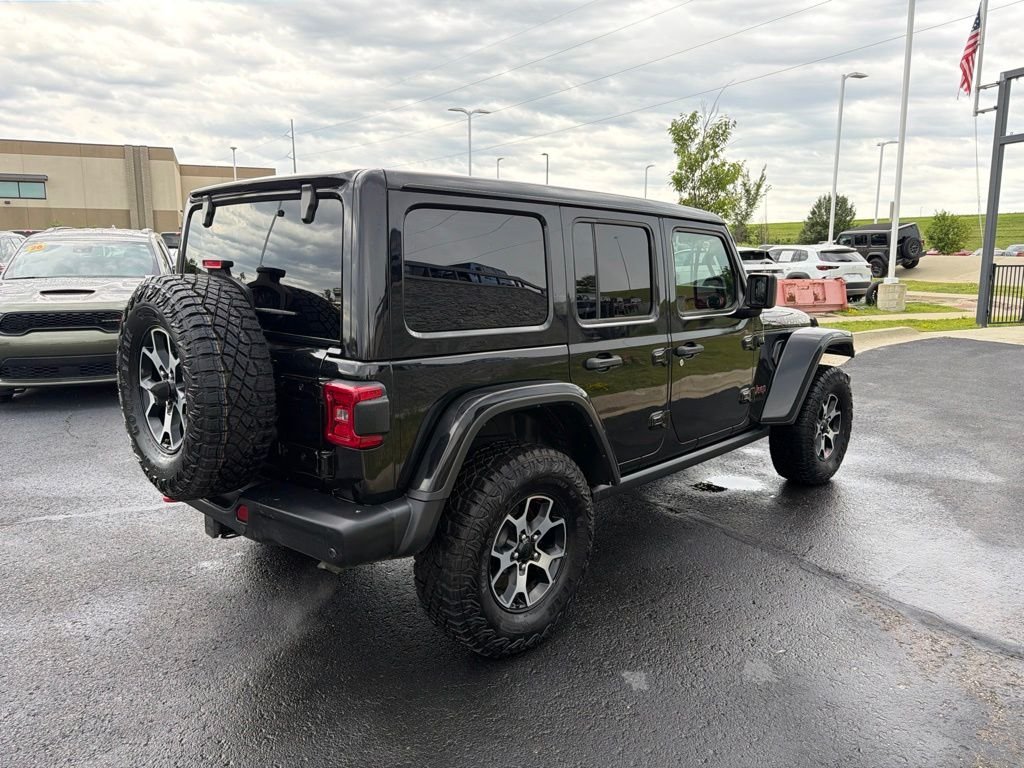 Used 2021 Black Jeep Unlimited Rubicon image 7