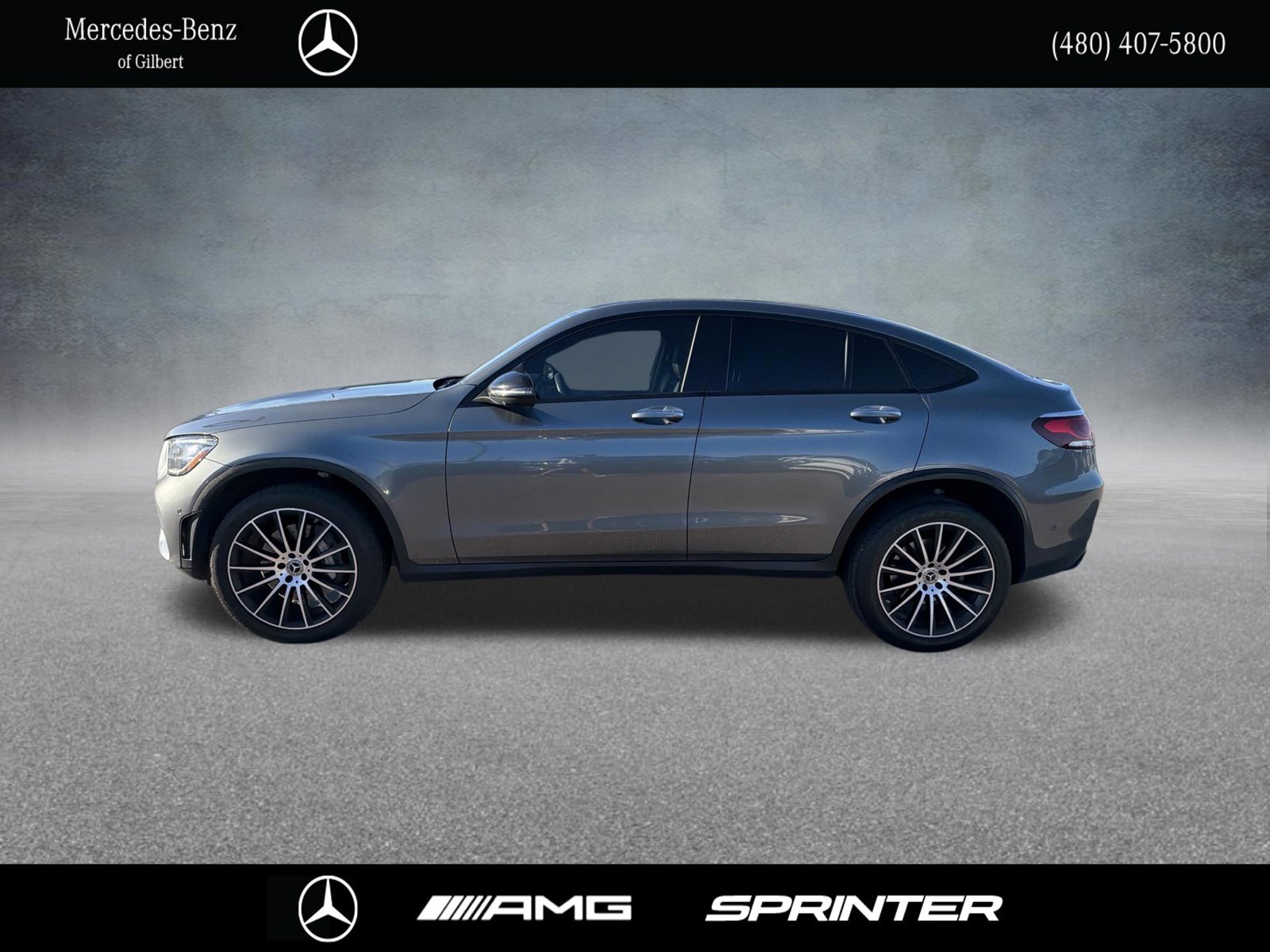 Used 2023 Gray Mercedes-Benz GLC 300 Coupe image 3