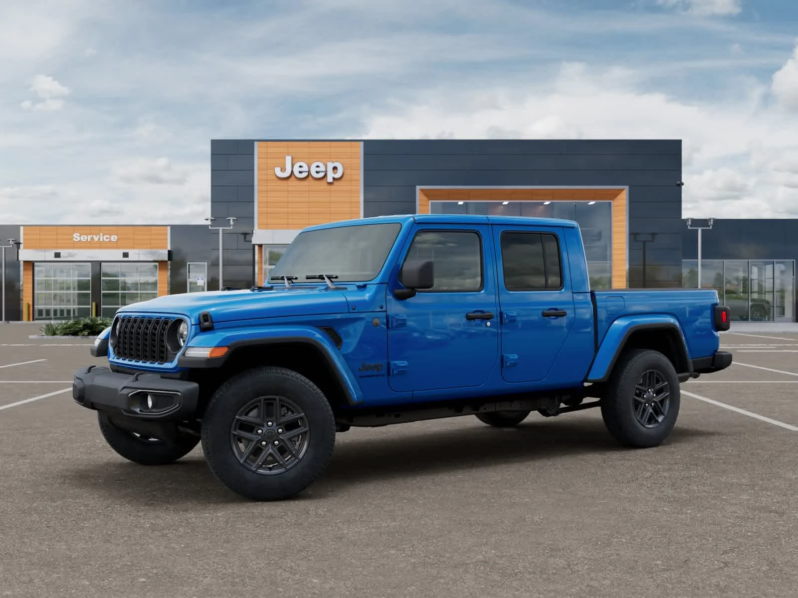 New 2026 Hydro Blue Pearlcoat Jeep Sport S image 2