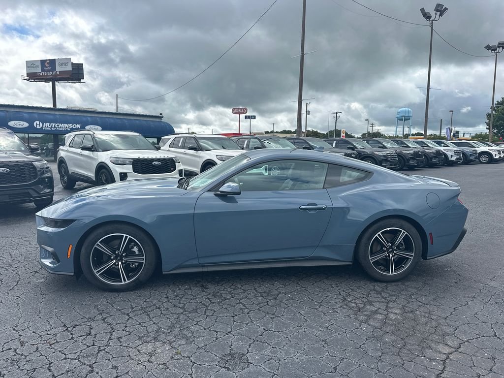 New 2025 Blue Ford EcoBoost Premium image 4