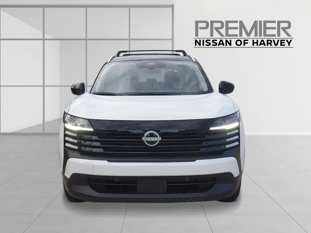 New 2027 Aspen White TriCoat / Super Black Two-tone Nissan SV image 8