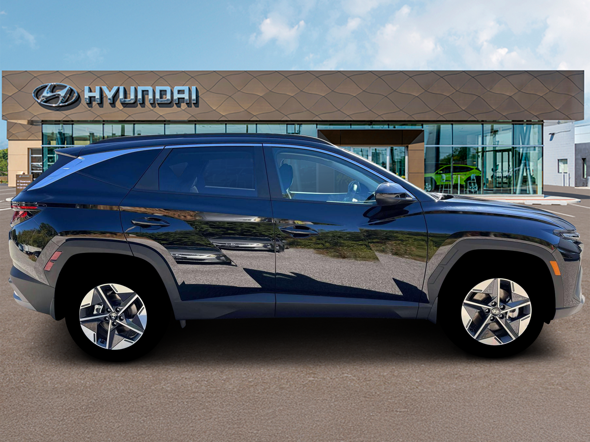 New 2026 Ash Black Hyundai SEL AWD image 9