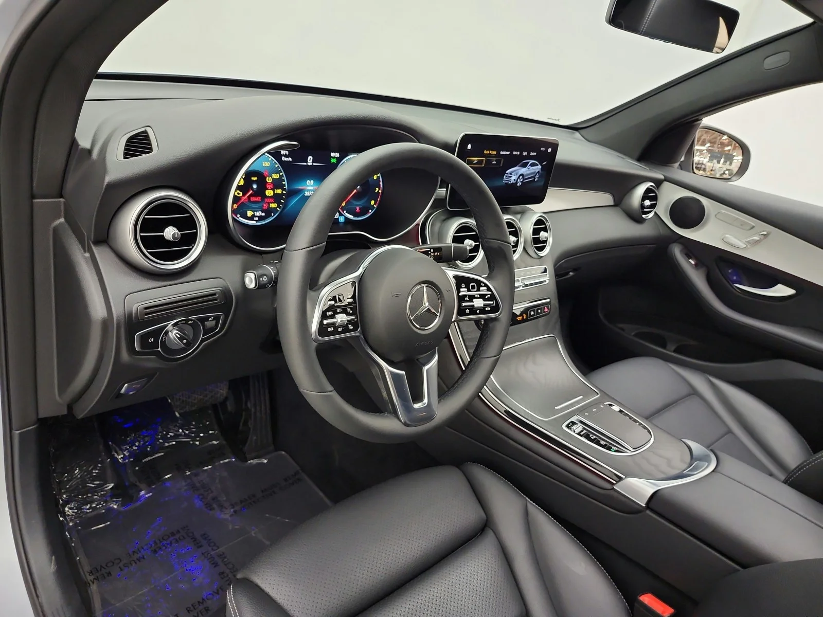Certified Used 2023 Cirrus Silver Metallic Mercedes-Benz GLC 300 4MATIC® Coupe image 9