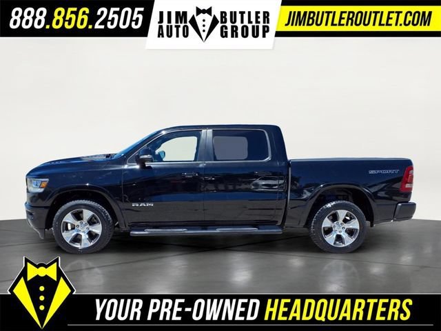 Used 2020 Black Ram Laramie Crew Cab 4x4 5'7