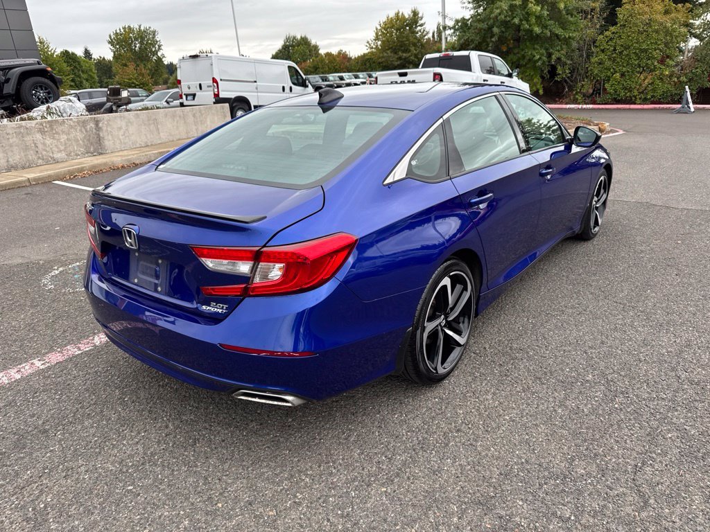 Used 2021 Still Night Pearl Honda Sport 2.0T image 9