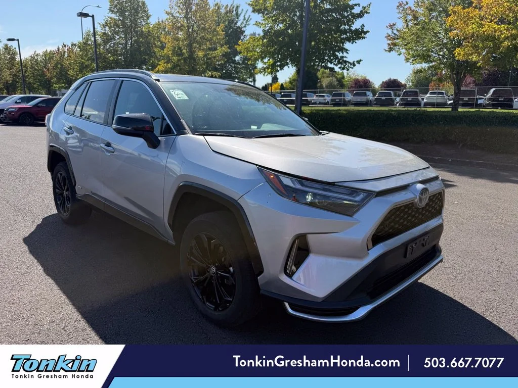 Used 2024 Silver Sky Metallic/Midnight Black Metallic Toyota XSE image 1