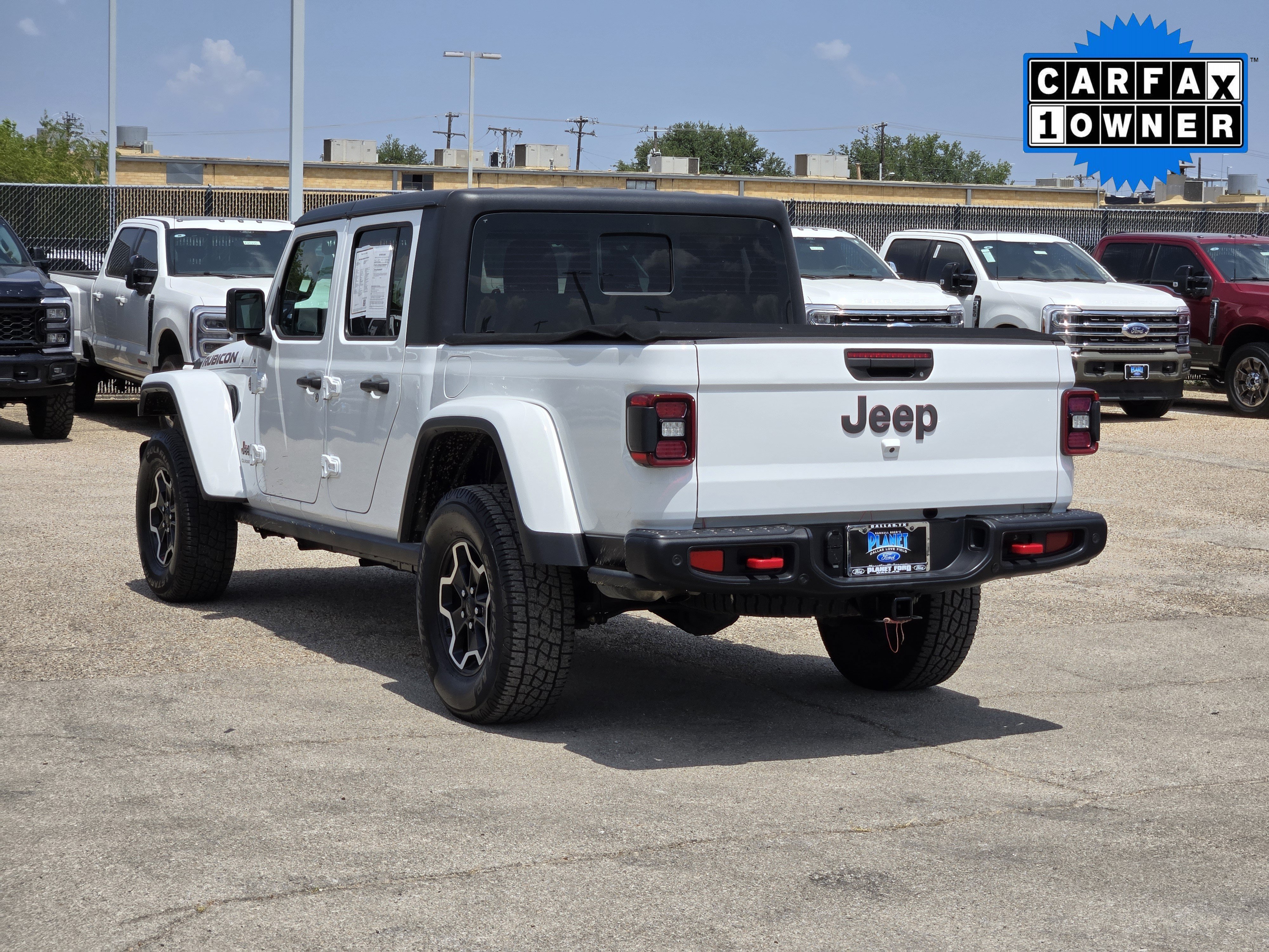 Certified Used 2020 Bright White Clearcoat Jeep Rubicon image 5