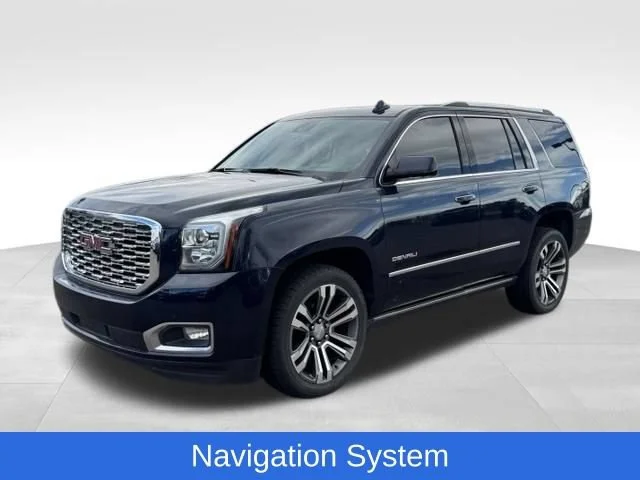 Used 2020 DARK SAPPHIRE BLUE METALLIC GMC Denali image 1