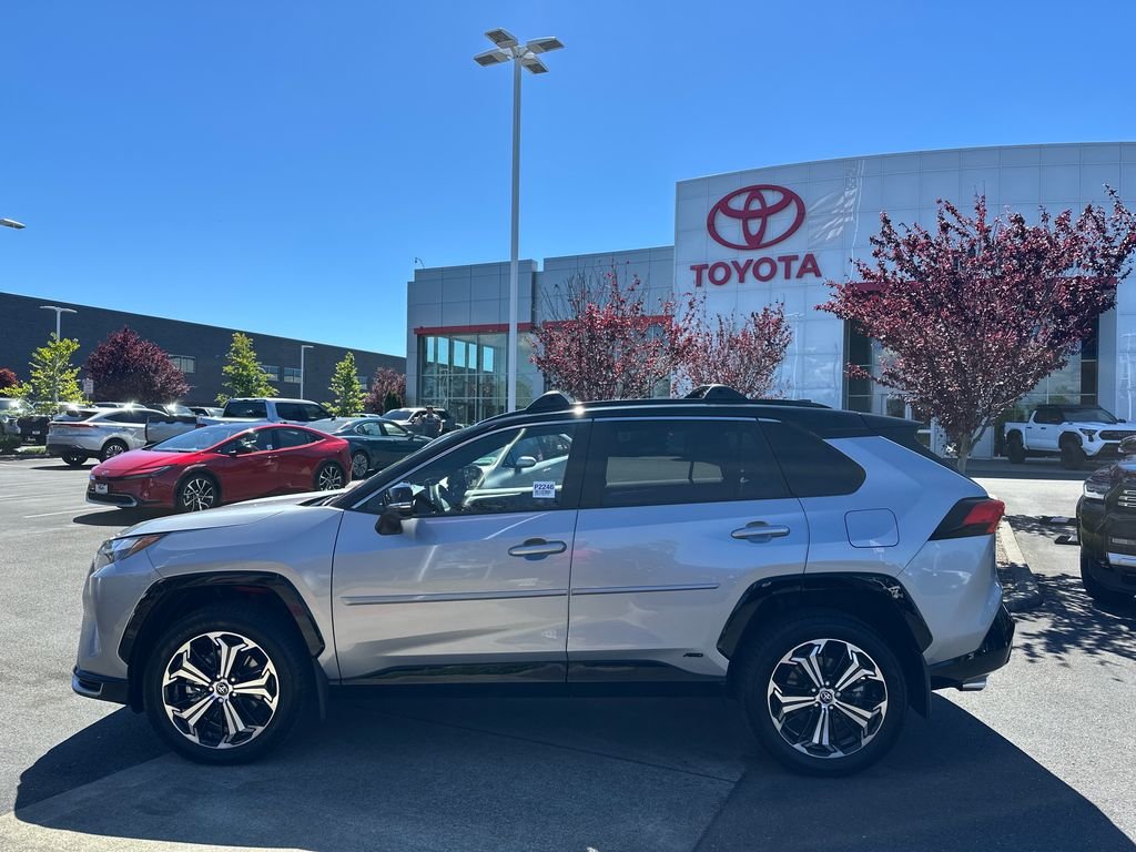 Certified Used 2025 Midnight Black Metallic Toyota XSE image 2