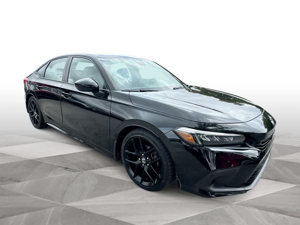 Used 2023 Crystal Black Pearl Honda Sport image 2
