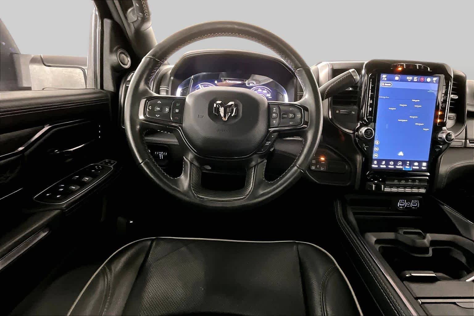Used 2023 Granite Crystal Metallic Clearcoat Ram Limited image 6