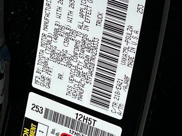 Certified Used 2024 Black Toyota Limited image 40