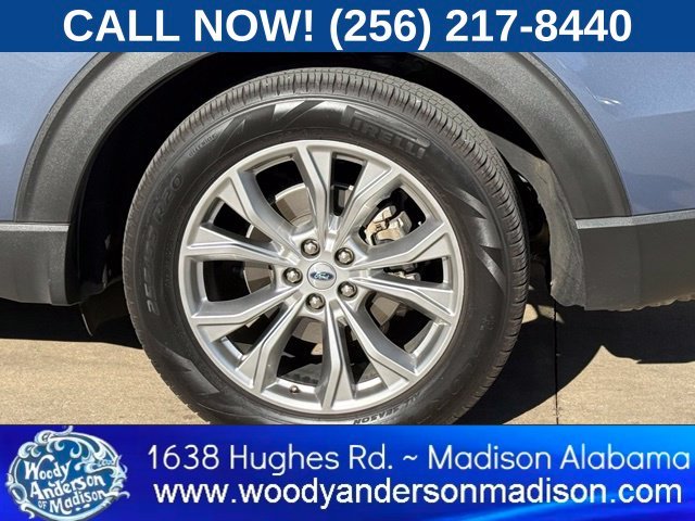 Used 2021 Infinite Blue Metallic Tinted Clearcoat Ford XLT image 4